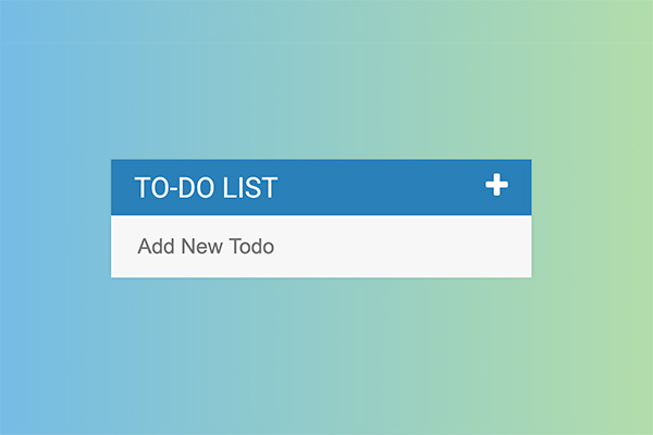 To-Do List Web